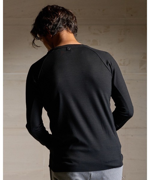 wjk（ダヴルジェイケイ）の「fine wool twist crew（Tシャツ/カットソー・メンズ・ブラック/グレー/レッド系・SMALL/MEDIUM/LARGE/X-LARGE）」の13枚目の写真