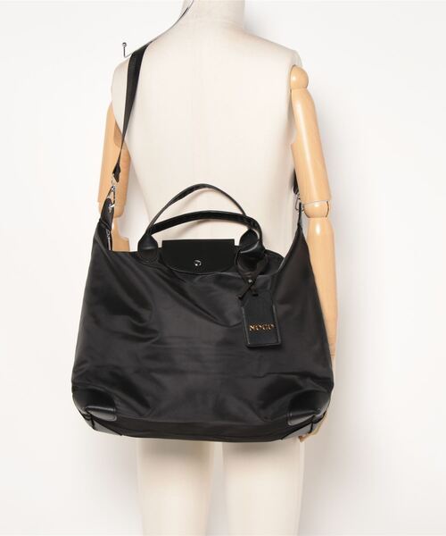Dita Muaj.（ディータムアージュ）の「ビッグショルダートラベルバッグ（ショルダーバッグ・レディース・ブラック/グレイッシュベージュ・FREE）」の10枚目の写真