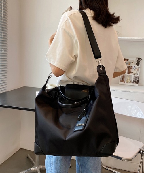 Dita Muaj.（ディータムアージュ）の「ビッグショルダートラベルバッグ（ショルダーバッグ・レディース・ブラック/グレイッシュベージュ・FREE）」の20枚目の写真