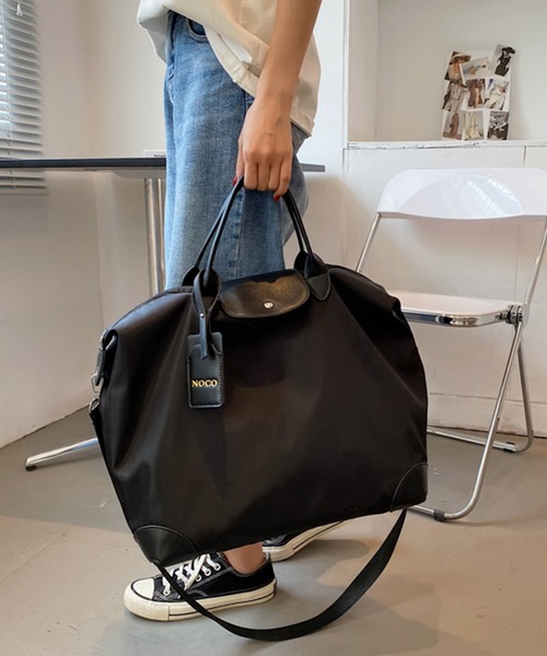 Dita Muaj.（ディータムアージュ）の「ビッグショルダートラベルバッグ（ショルダーバッグ・レディース・ブラック/グレイッシュベージュ・FREE）」の17枚目の写真