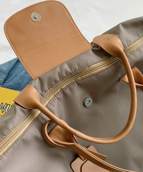 Dita Muaj.（ディータムアージュ）の「ビッグショルダートラベルバッグ（ショルダーバッグ・レディース・ブラック/グレイッシュベージュ・FREE）」の22枚目の写真