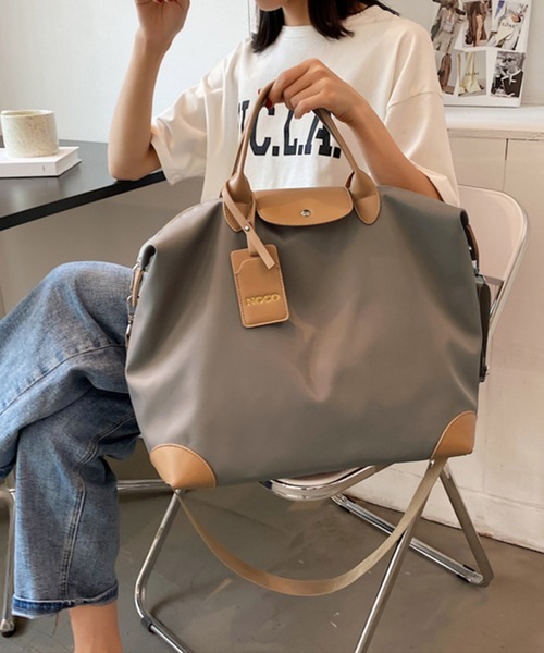 Dita Muaj.（ディータムアージュ）の「ビッグショルダートラベルバッグ（ショルダーバッグ・レディース・ブラック/グレイッシュベージュ・FREE）」の21枚目の写真