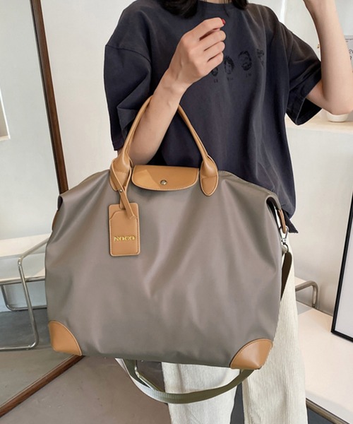 Dita Muaj.（ディータムアージュ）の「ビッグショルダートラベルバッグ（ショルダーバッグ・レディース・ブラック/グレイッシュベージュ・FREE）」の18枚目の写真