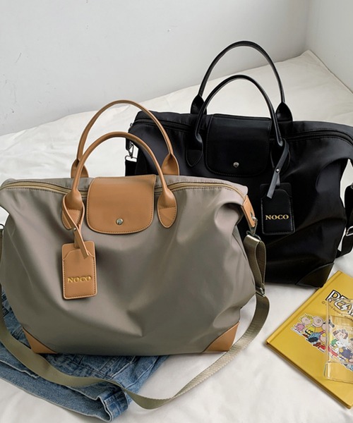 Dita Muaj.（ディータムアージュ）の「ビッグショルダートラベルバッグ（ショルダーバッグ・レディース・ブラック/グレイッシュベージュ・FREE）」の15枚目の写真