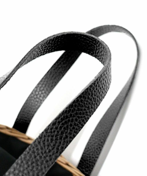 DONOBAN（ドノバン）の「丸形編み柳バッグ（かごバッグ・レディース・ブラウン/ブラック・ONESIZE）」の13枚目の写真