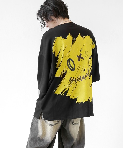 minsobi(ミンソビ)の「アンスタンダード半袖Tシャツ ビッグシルエット BIG TEE(Tシャツ/カットソー・メンズ・ブラック/ホワイト・FREE)」の2枚目の写真