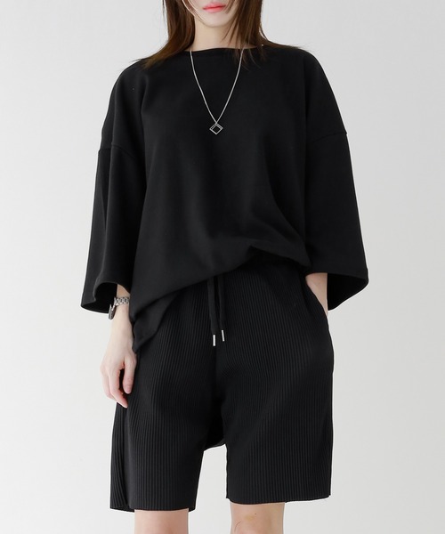 minsobi(ミンソビ)の「アンスタンダード半袖Tシャツ ビッグシルエット BIG TEE(Tシャツ/カットソー・メンズ・ブラック/ホワイト・FREE)」の21枚目の写真