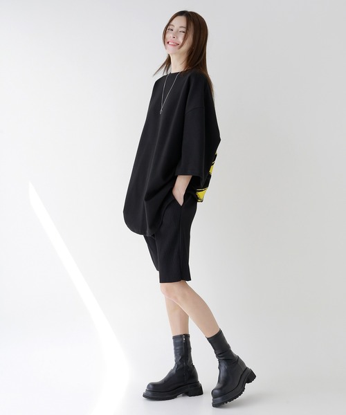 minsobi(ミンソビ)の「アンスタンダード半袖Tシャツ ビッグシルエット BIG TEE(Tシャツ/カットソー・メンズ・ブラック/ホワイト・FREE)」の19枚目の写真