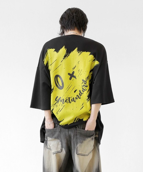 minsobi(ミンソビ)の「アンスタンダード半袖Tシャツ ビッグシルエット BIG TEE(Tシャツ/カットソー・メンズ・ブラック/ホワイト・FREE)」の4枚目の写真