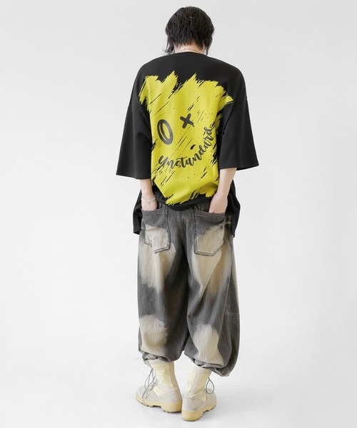 minsobi(ミンソビ)の「アンスタンダード半袖Tシャツ ビッグシルエット BIG TEE(Tシャツ/カットソー・メンズ・ブラック/ホワイト・FREE)」の7枚目の写真