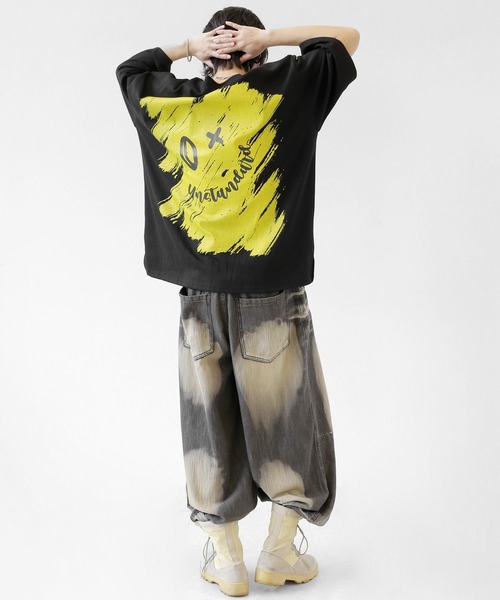 minsobi(ミンソビ)の「アンスタンダード半袖Tシャツ ビッグシルエット BIG TEE(Tシャツ/カットソー・メンズ・ブラック/ホワイト・FREE)」の9枚目の写真