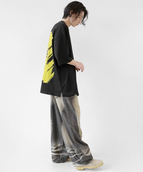 minsobi(ミンソビ)の「アンスタンダード半袖Tシャツ ビッグシルエット BIG TEE(Tシャツ/カットソー・メンズ・ブラック/ホワイト・FREE)」の10枚目の写真