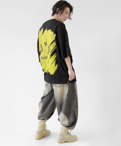 minsobi(ミンソビ)の「アンスタンダード半袖Tシャツ ビッグシルエット BIG TEE(Tシャツ/カットソー・メンズ・ブラック/ホワイト・FREE)」の11枚目の写真