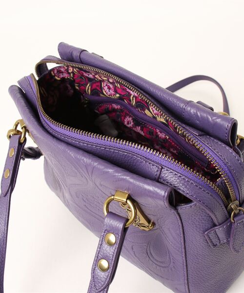 ANNA SUI（アナスイ）の「ノヴァ 2wayショルダーバッグ（ショルダーバッグ・レディース・パープル/ダークグリーン系/ブラック・FREE）」の6枚目の写真