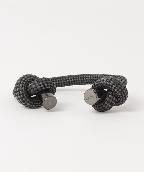 Topologie(トポロジー)の「Camilla De Feo Rope Knot Cuff(ブレスレット・レディース・ネイビー/ベージュ/エメラルド/スカイブルー/ブラック/レッド・ONE SIZE)」の11枚目の写真