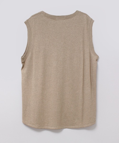 RNA-N（アールエヌエーエヌ）の「M2041 Ｃ／ＨＥＭＰタンク（タンクトップ・レディース・グレー/スミクロ/キナリ・MEDIUM）」の11枚目の写真