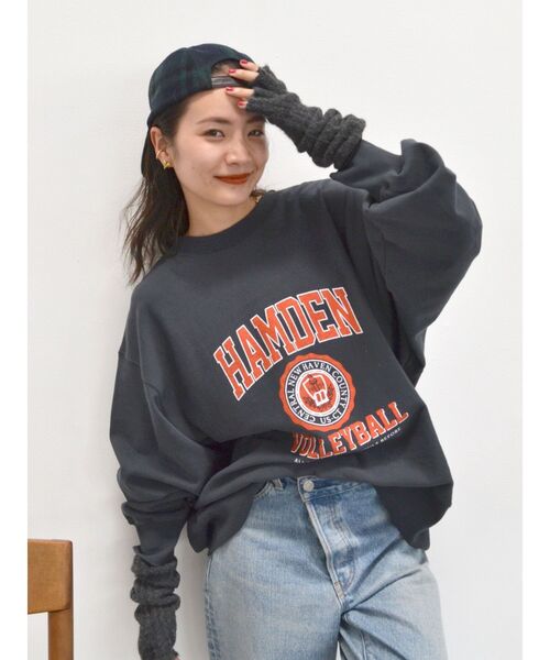 Ungrid（アングリッド）の「ニットアームウォーマー（アームカバー・レディース・チャコールグレー/モカ・FREE）」の17枚目の写真