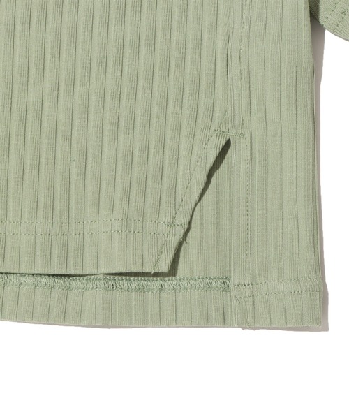 NIKE（ナイキ）の「NIKE AS W NSW RIB JRSY SS TOP / ナイキ ウィメンズ NSW リブ S/S ジャージ 【SP】（Tシャツ/カットソー・レディース・ホワイト/ブラック/グリーン・S/M/L）」の8枚目の写真