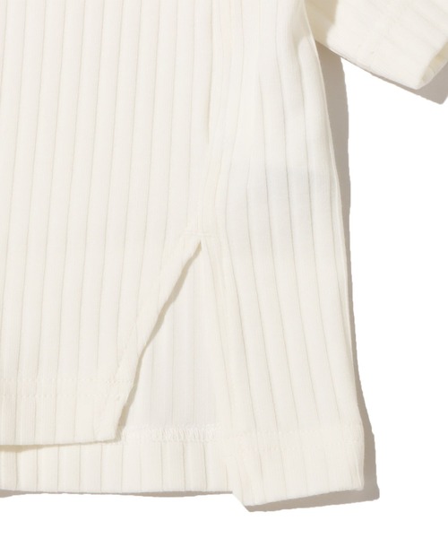 NIKE（ナイキ）の「NIKE AS W NSW RIB JRSY SS TOP / ナイキ ウィメンズ NSW リブ S/S ジャージ 【SP】（Tシャツ/カットソー・レディース・ホワイト/ブラック/グリーン・S/M/L）」の13枚目の写真