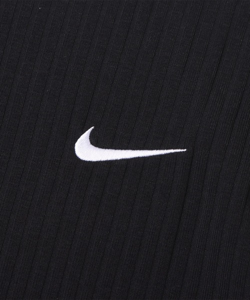 NIKE（ナイキ）の「NIKE AS W NSW RIB JRSY SS TOP / ナイキ ウィメンズ NSW リブ S/S ジャージ 【SP】（Tシャツ/カットソー・レディース・ホワイト/ブラック/グリーン・S/M/L）」の16枚目の写真