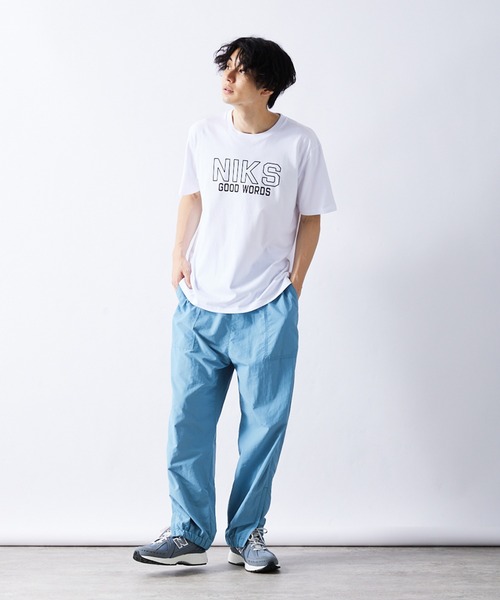 417 EDIFICE（フォーワンセブンエディフィス）の「【ZOZO限定】 NIKSプリントTEE　№1（Tシャツ/カットソー・メンズ・ブラック系その他/ホワイト系その他2/ブラック系その他3/ブラック系その他2/ホワイト系その他3/ホワイト系その他・S/M/L/XL）」の7枚目の写真