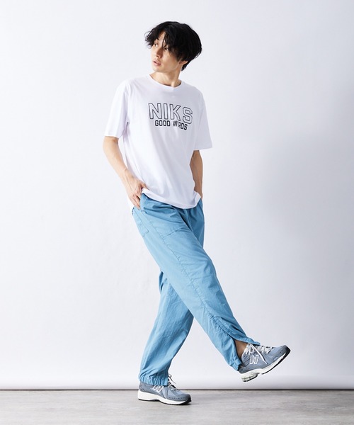 417 EDIFICE（フォーワンセブンエディフィス）の「【ZOZO限定】 NIKSプリントTEE　№1（Tシャツ/カットソー・メンズ・ブラック系その他/ホワイト系その他2/ブラック系その他3/ブラック系その他2/ホワイト系その他3/ホワイト系その他・S/M/L/XL）」の9枚目の写真