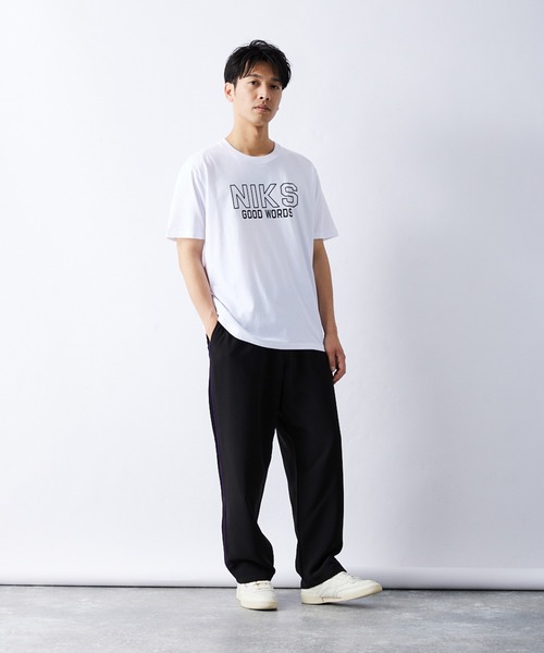 417 EDIFICE（フォーワンセブンエディフィス）の「【ZOZO限定】 NIKSプリントTEE　№1（Tシャツ/カットソー・メンズ・ブラック系その他/ホワイト系その他2/ブラック系その他3/ブラック系その他2/ホワイト系その他3/ホワイト系その他・S/M/L/XL）」の14枚目の写真