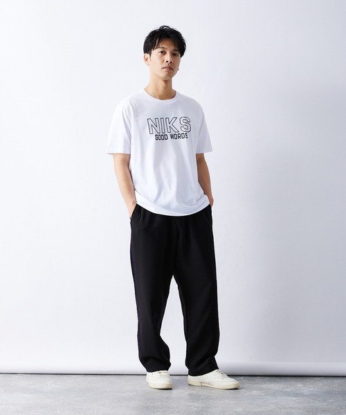 417 EDIFICE（フォーワンセブンエディフィス）の「【ZOZO限定】 NIKSプリントTEE　№1（Tシャツ/カットソー・メンズ・ブラック系その他/ホワイト系その他2/ブラック系その他3/ブラック系その他2/ホワイト系その他3/ホワイト系その他・S/M/L/XL）」の16枚目の写真