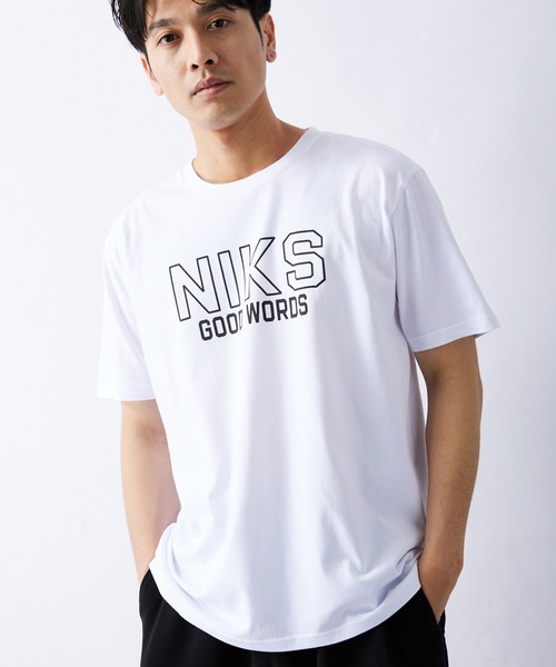 417 EDIFICE（フォーワンセブンエディフィス）の「【ZOZO限定】 NIKSプリントTEE　№1（Tシャツ/カットソー・メンズ・ブラック系その他/ホワイト系その他2/ブラック系その他3/ブラック系その他2/ホワイト系その他3/ホワイト系その他・S/M/L/XL）」の21枚目の写真