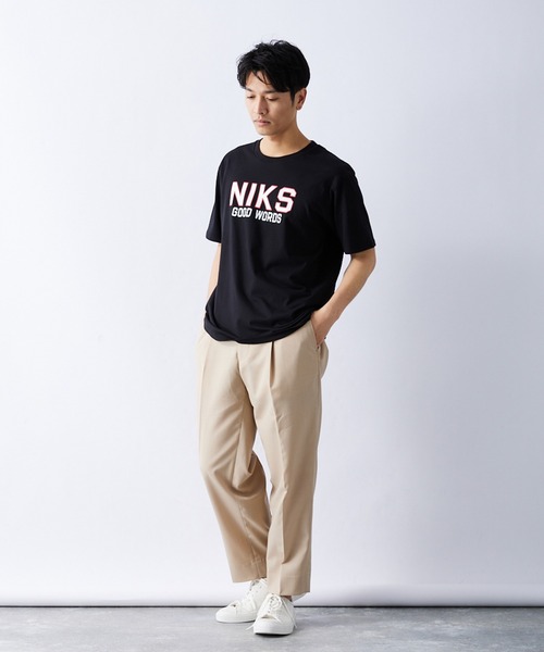 ZOZO限定】 NIKSプリントTEE №1（Tシャツ/カットソー）｜417