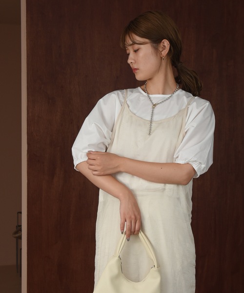 Amiur（エミレ）の「waist wring volume blouse（シャツ/ブラウス