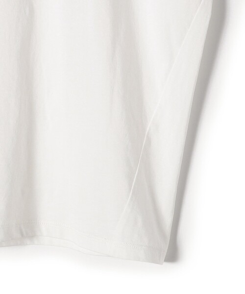 SHIPS（シップス）の「ローズ ぺトール ロゴ プリント TEE 2◆（Tシャツ/カットソー・レディース・オフホワイト/ホワイト/ベージュ/ダークグレー・ONE SIZE）」の7枚目の写真