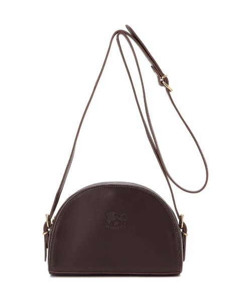 IL BISONTE(イルビゾンテ)の「IL BISONTE / VACHETTA SMOOTH LEATHER / クロスボディバッグ(ショルダーバッグ・レディース・ベージュ/ブラウン/ブラック/ダークブラウン/グレー・FREE)」の3枚目の写真