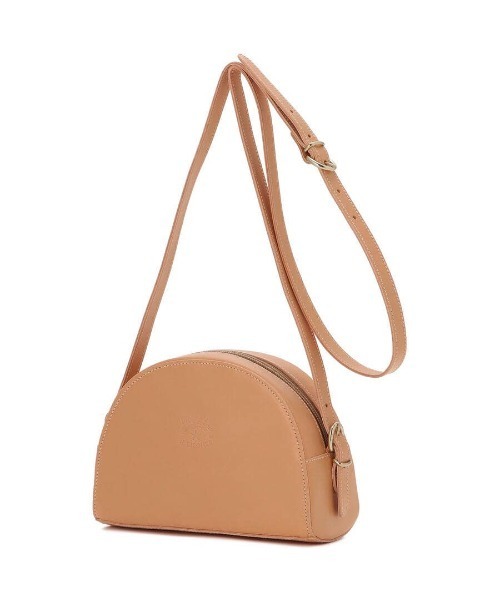 IL BISONTE(イルビゾンテ)の「IL BISONTE / VACHETTA SMOOTH LEATHER / クロスボディバッグ(ショルダーバッグ・レディース・ベージュ/ブラウン/ブラック/ダークブラウン/グレー・FREE)」の6枚目の写真