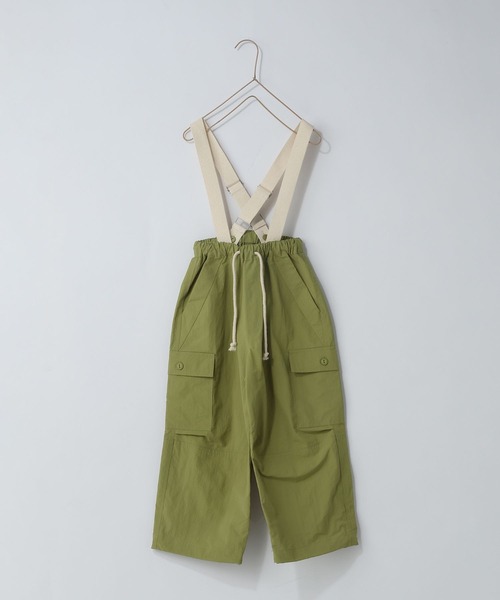 LOWRYS FARM（ローリーズファーム）の「パラシュートパンツ　977113（カーゴパンツ・キッズ・カーキ/ネイビー/イエロー・110cm/120cm/130cm/140cm/150cm）」の2枚目の写真