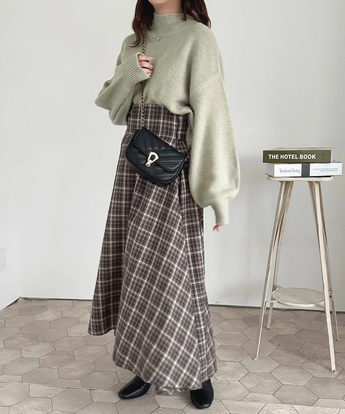 apres jour（アプレジュール）の「もちもちMILKニット【ZOZOTOWN限定アイテム】（ニット/セーター・レディース・アイボリー/ミント/サックスブルー/モカ/ブラック/レッド/ライトイエロー/スモークピンク/ラベンダー/ライトピンク・X-LARGE/フリー）」の11枚目の写真