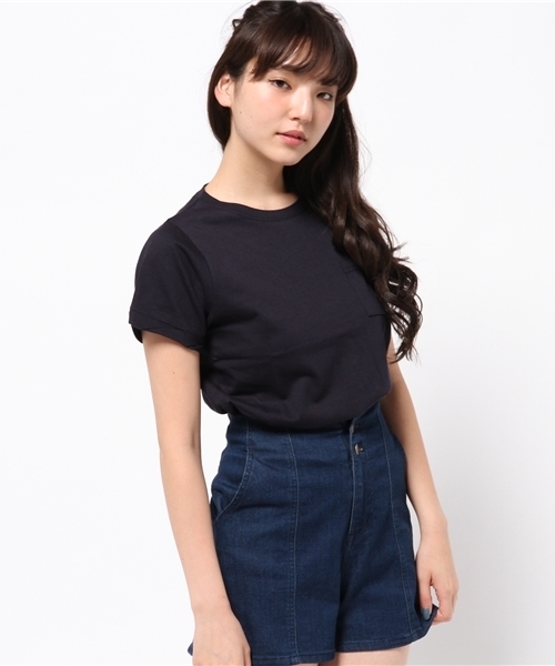 Chico（チコ）の「ポケットT（Tシャツ/カットソー・レディース・ホワイト/ネイビー/モスグリーン/グレー・FREE）」の13枚目の写真