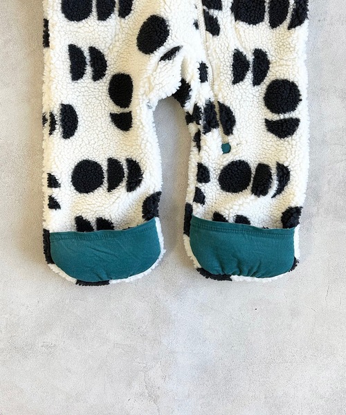 HOGAN RANCH WEAR（ホーガンランチウエア）の「ソウガラジャガードボアジャンプスーツ（baby/FREE）（その他アウター・キッズ・オフホワイト/アイボリー/エメラルド・FREE）」の12枚目の写真