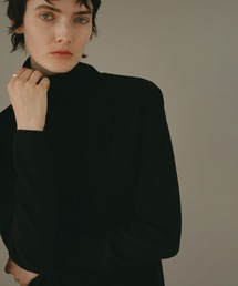 HIGH NECK THIN RIB TOPS