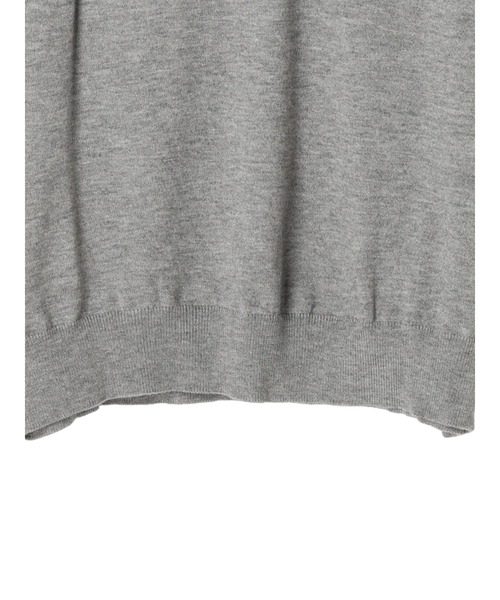 AJUGA.（アジュガ）の「■AJUGA.×GP レイヤードハイネックニット（ニット/セーター・レディース・グレー/ブラック/アイボリー・FREE）」の13枚目の写真