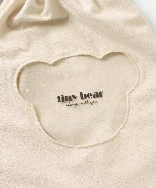 apres les cours（アプレレクール）の「tiny bear 窓付き巾着（ラッピングキット・キッズ・ベージュ・FREE）」の12枚目の写真