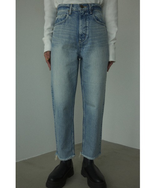 BLACK BY MOUSSY（ブラックバイマウジー）の「CAW vintage denim（カウヴィンテージデニム）（デニムパンツ・レディース・ライトブルー・25inch/26inch/24inch/23inch）」の3枚目の写真