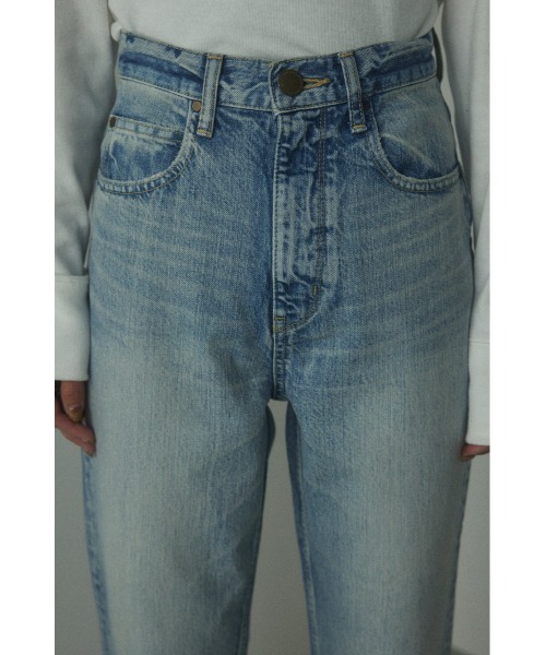 BLACK BY MOUSSY（ブラックバイマウジー）の「CAW vintage denim（カウヴィンテージデニム）（デニムパンツ・レディース・ライトブルー・25inch/26inch/24inch/23inch）」の6枚目の写真