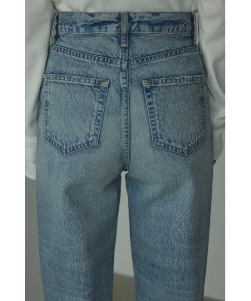 BLACK BY MOUSSY（ブラックバイマウジー）の「CAW vintage denim（カウヴィンテージデニム）（デニムパンツ・レディース・ライトブルー・25inch/26inch/24inch/23inch）」の7枚目の写真