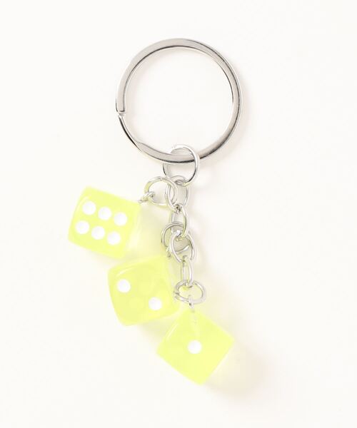 urge select】カラフル サイコロ キーホルダー/バッグチャーム