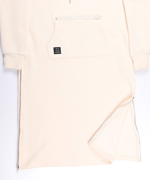 S'more(スモア)の「Double pocket sweatshirt dress (AW)(ワンピース・レディース・ホワイト/ブラウン・MEDIUM/LARGE/SMALL)」の13枚目の写真