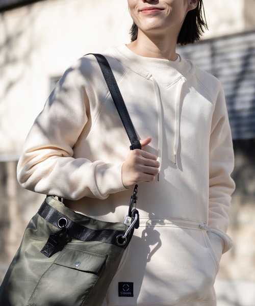S'more(スモア)の「Double pocket sweatshirt dress (AW)(ワンピース・レディース・ホワイト/ブラウン・MEDIUM/LARGE/SMALL)」の21枚目の写真