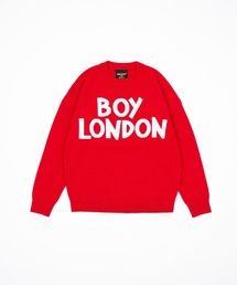 【BOY LONDON】LOGO KNIT PULLOVER