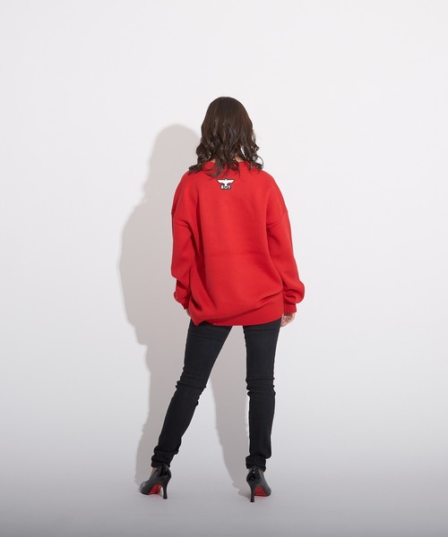 BOY LONDON(ボーイロンドン)の「【BOY LONDON】LOGO KNIT PULLOVER(ニット/セーター・メンズ・レッド・M/L/S)」の10枚目の写真