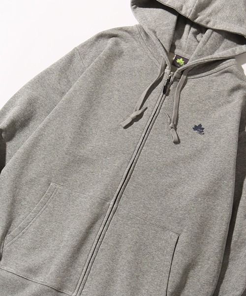 LOGOS park（ロゴスパーク）の「【LOGOS Park/ロゴスパーク】裏毛 ワンポイントロゴ ジップアップパーカー（パーカー・メンズ・オレンジ/マスタード/ネイビー/グレー/カーキ/ブラック・L/LL/M）」の22枚目の写真